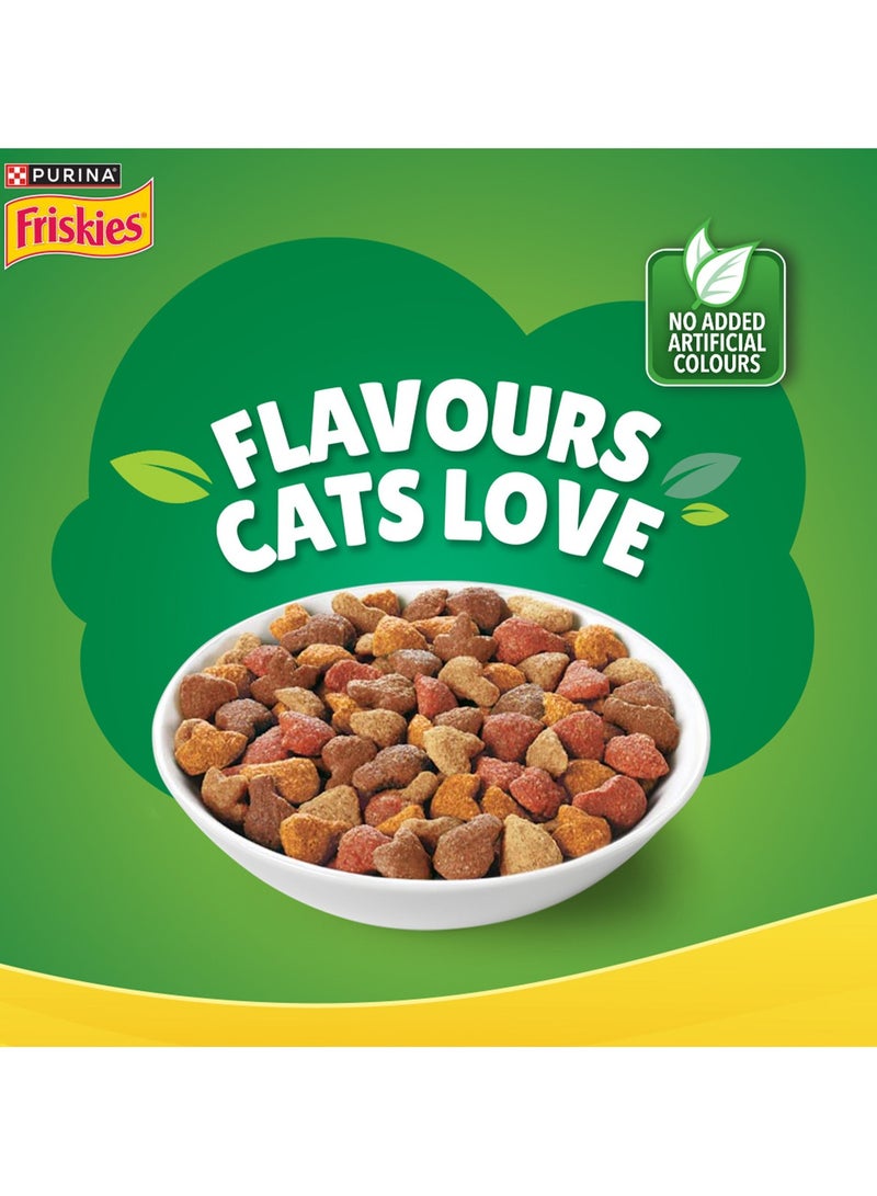Friskies Indoor Delights Dry Cat Food 1Kg