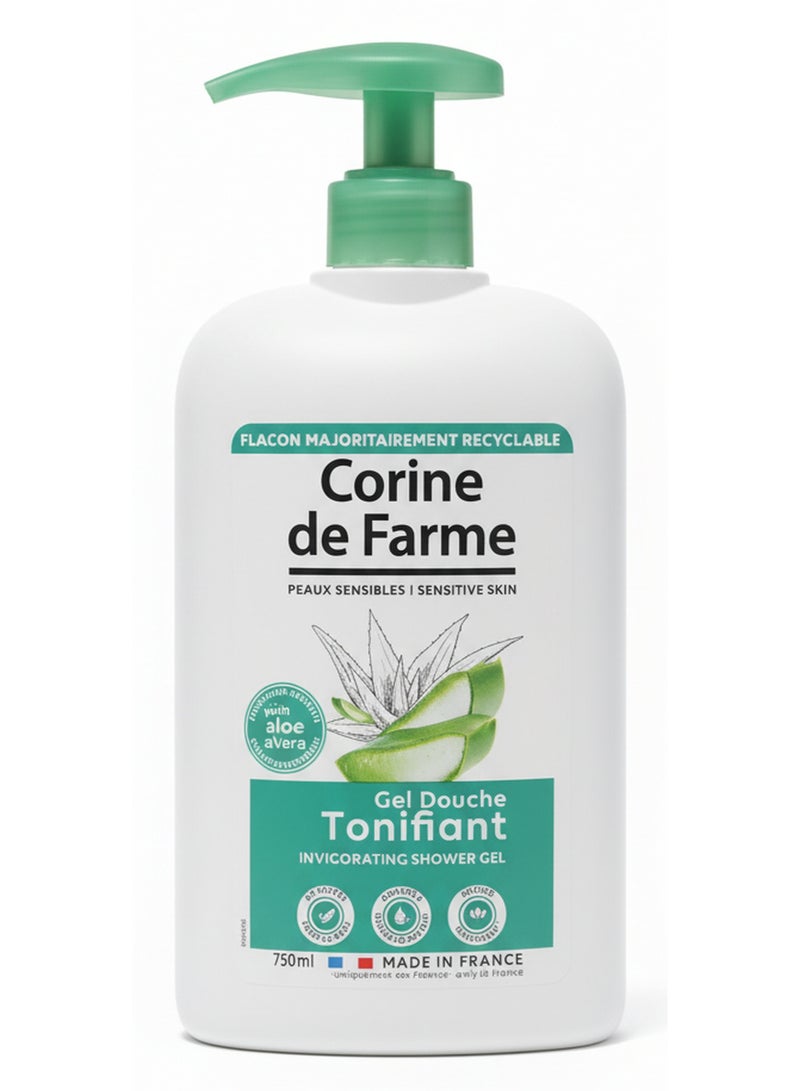 Corine De Farme Aloe Vera Invigorating Shower Cream