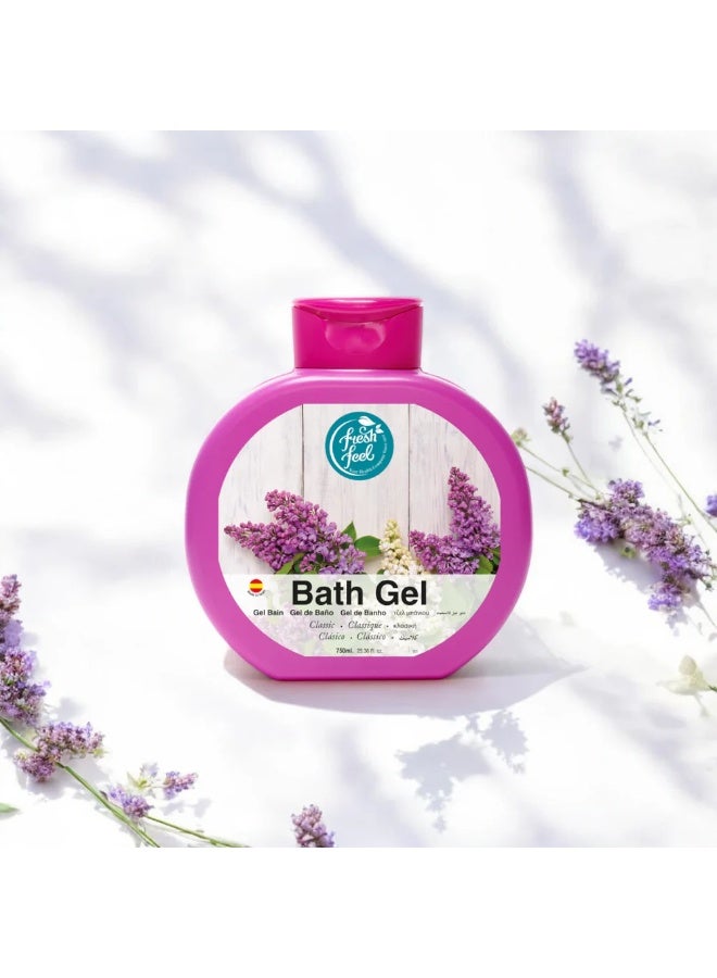 FRESH FEEL Classic Bath Gel 750 ML