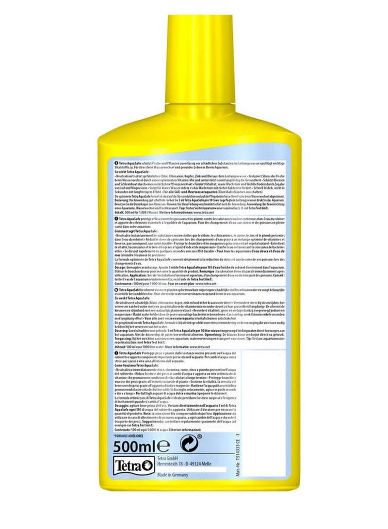 Tetra Aquasafe Water Cleaner 500 ML