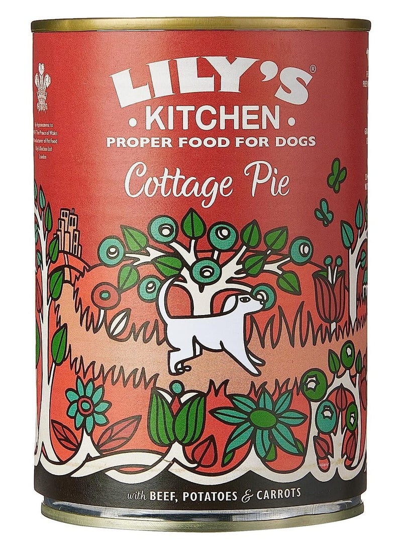 Holistic Dog Cottage Pie Wet Food 400G - Lily's Kitchen