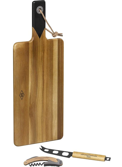 GENTLEMEN'S HARDWARE Cheese Board Set With Knives