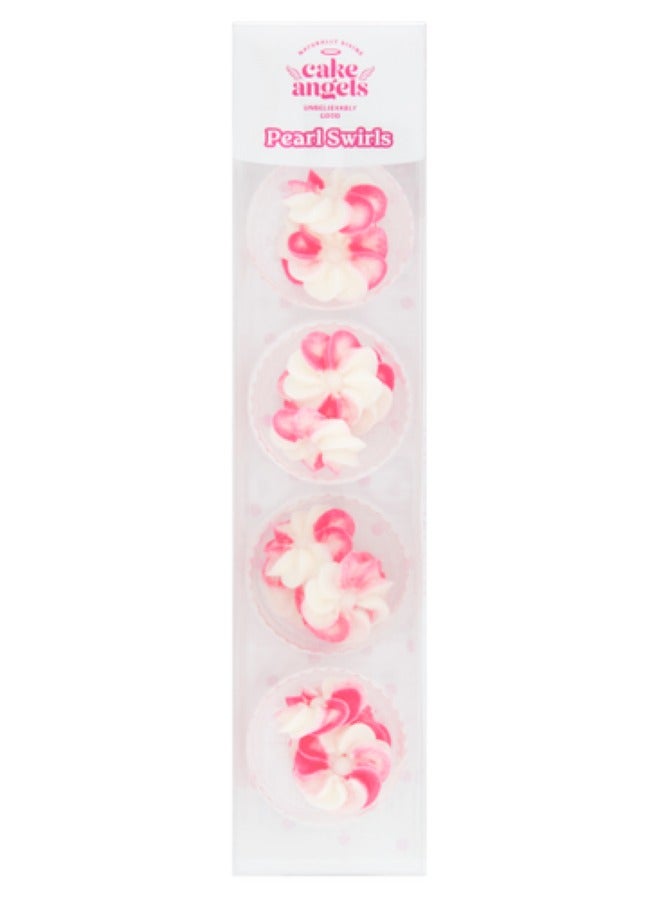 Cake Angels Cake Decoration Pearl Swirls 16 Pieces