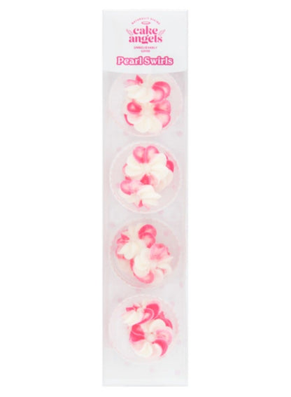 Cake Angels Cake Decoration Pearl Swirls 16 Pieces