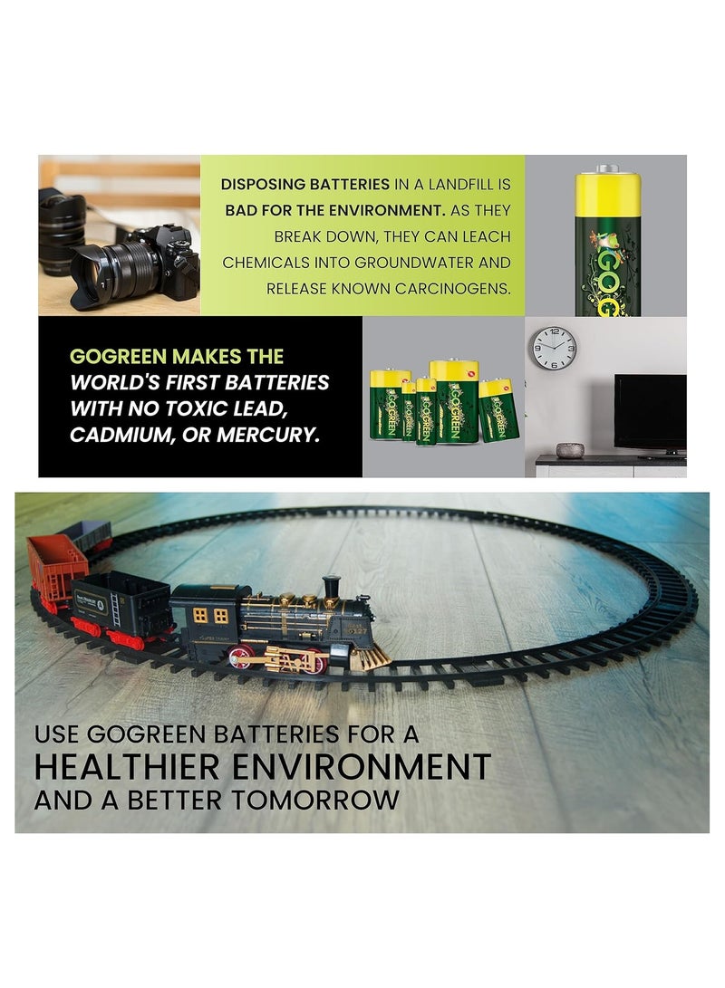 Eco Friendly Alkaline AA Batteries 24 Pcs - GO GREEN