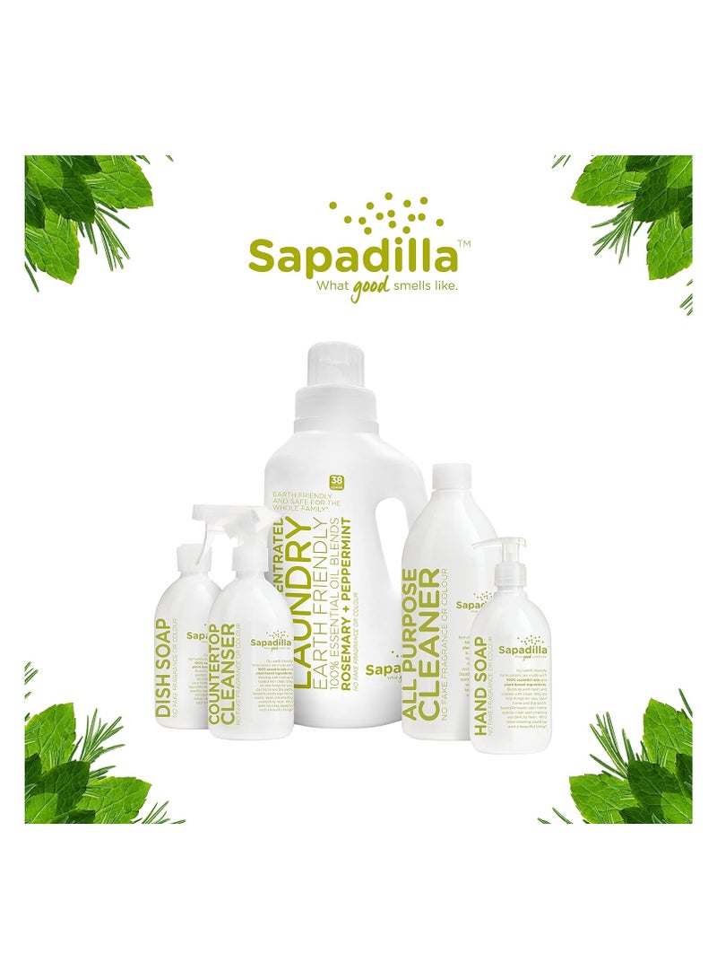 Sapadilla Hand Soap Rosemary & Peppermint 354 ML