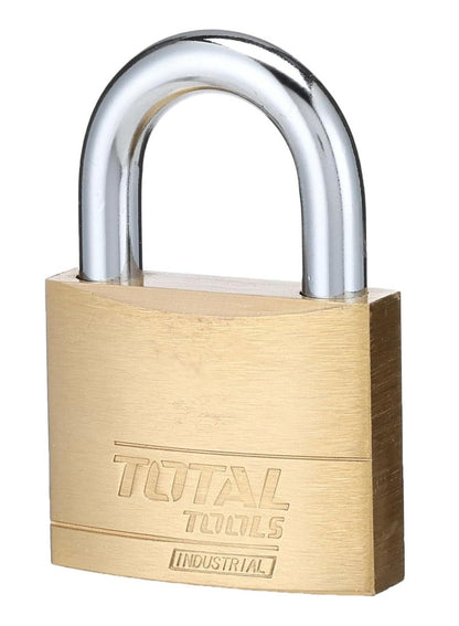 TOTAL Heavy Duty Brass Padlock 20 MM