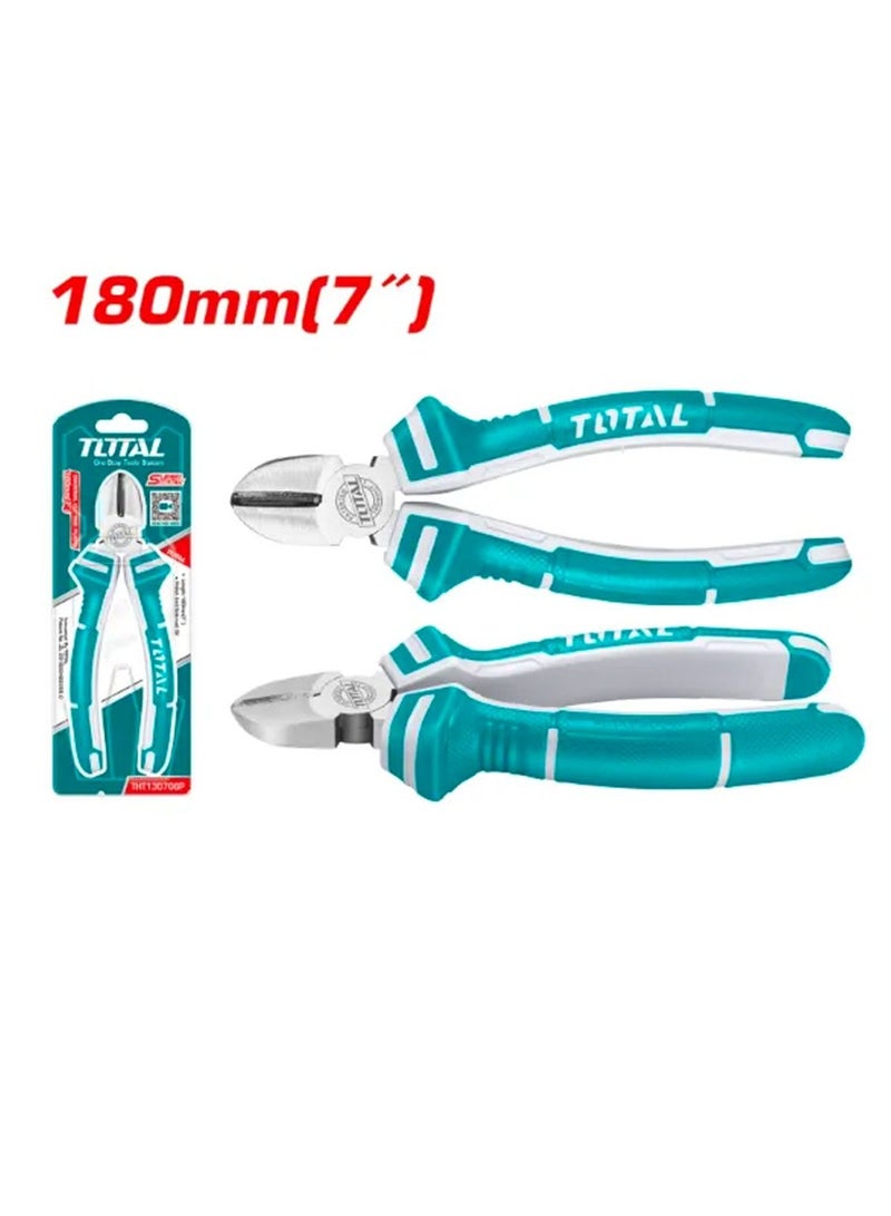 TOTAL Diagonal Cutting Pliers 7 Inch - Premium Tools
