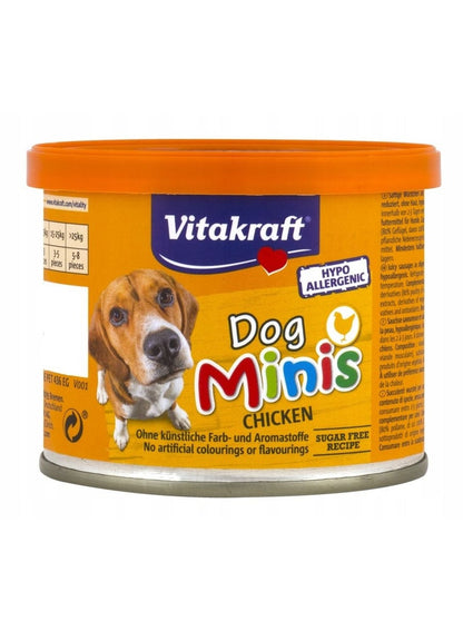 Vitakraft Dog Minis Chicken Sausages 120g