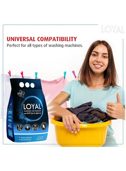 Loyal Detergent Powder Spring Flowers 1.5 Kg