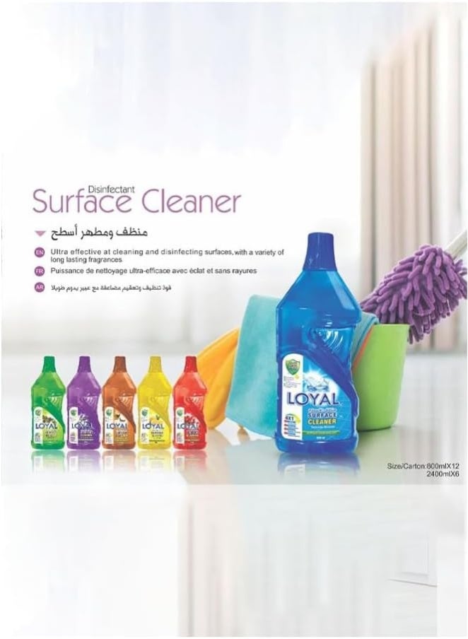Loyal Surface Cleaner with Lemon Scent 2.4 L