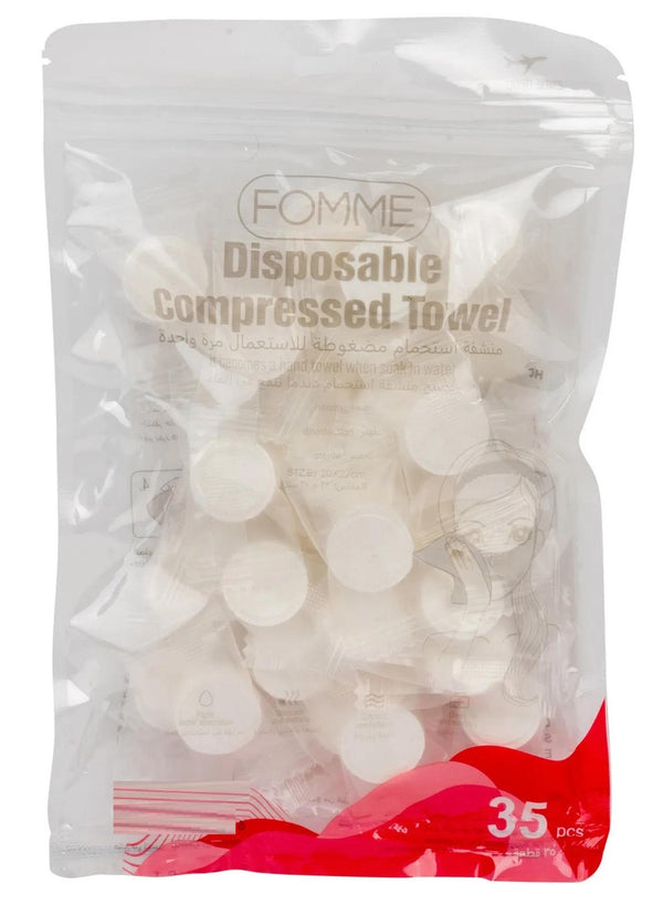 care travel, compressed towel, disposable compressed, disposable compressed towel, drying soft, fomme, hand towel, hand towels, hands face, home travel, kits fomme, rapid water, soft gentle, travel kits, water rapid