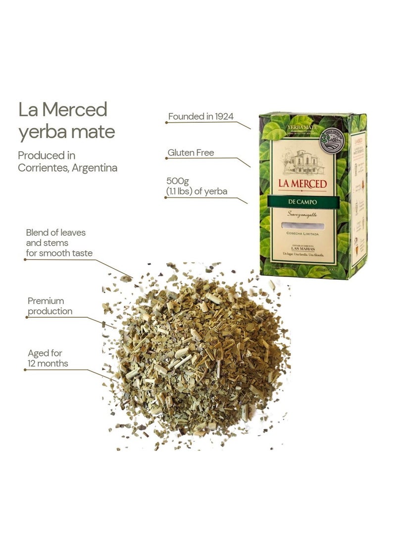 Yerba Mate La Merced De Campo 500g - Yerba Mate
