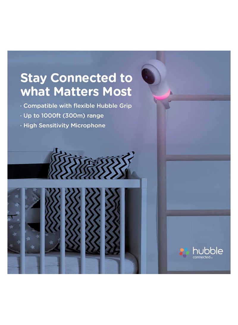 Hubble Connected Nursery Pal Glow Smart Baby Monitor