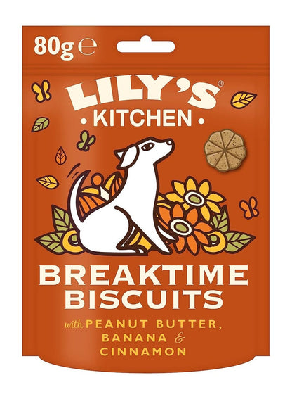 Lily's Kitchen Breaktime Biscuits Dog Treats 80G