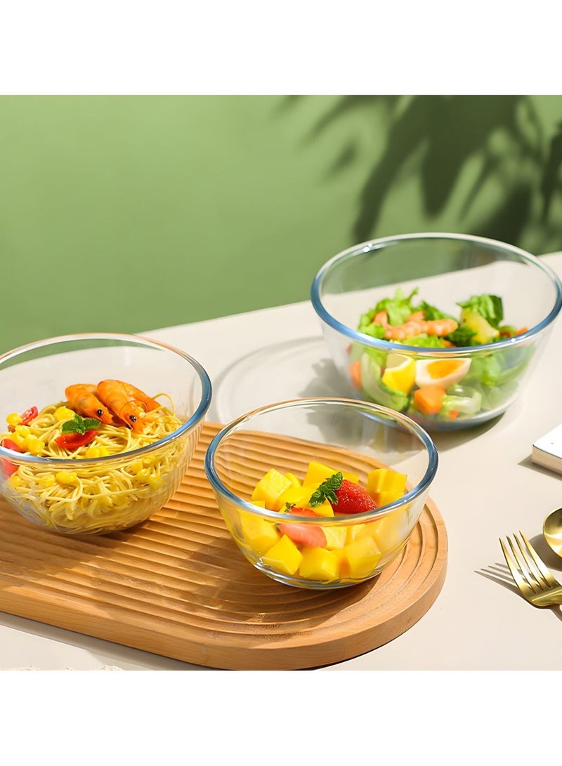 BOROSIL Glass Mixing Bowl 2.5 Liters