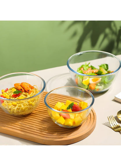 BOROSIL Glass Mixing Bowl 2.5 Liters