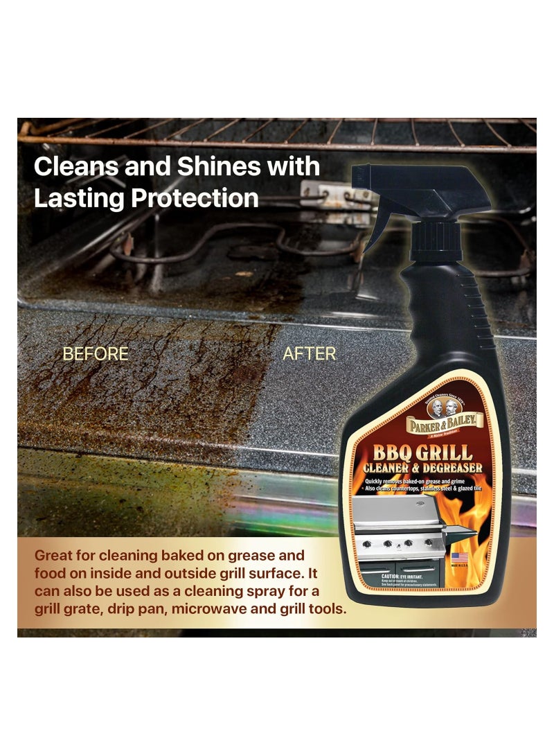 Parker & Bailey BBQ Grill Cleaner Degreaser 709 ML