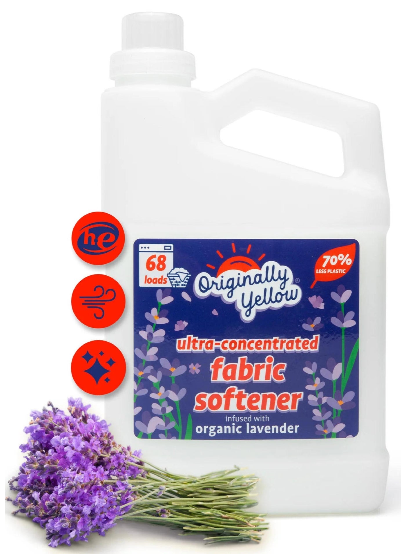 1Liters, Originally Yellow, Softener