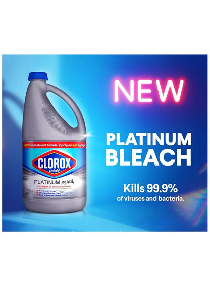 Clorox Platinum Bleach Liquid Formula 1.89L