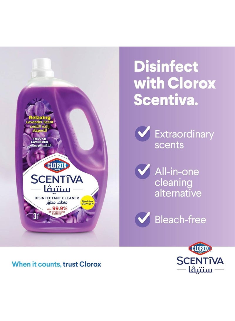 Clorox Scentiva Disinfectant Floor Cleaner 3L