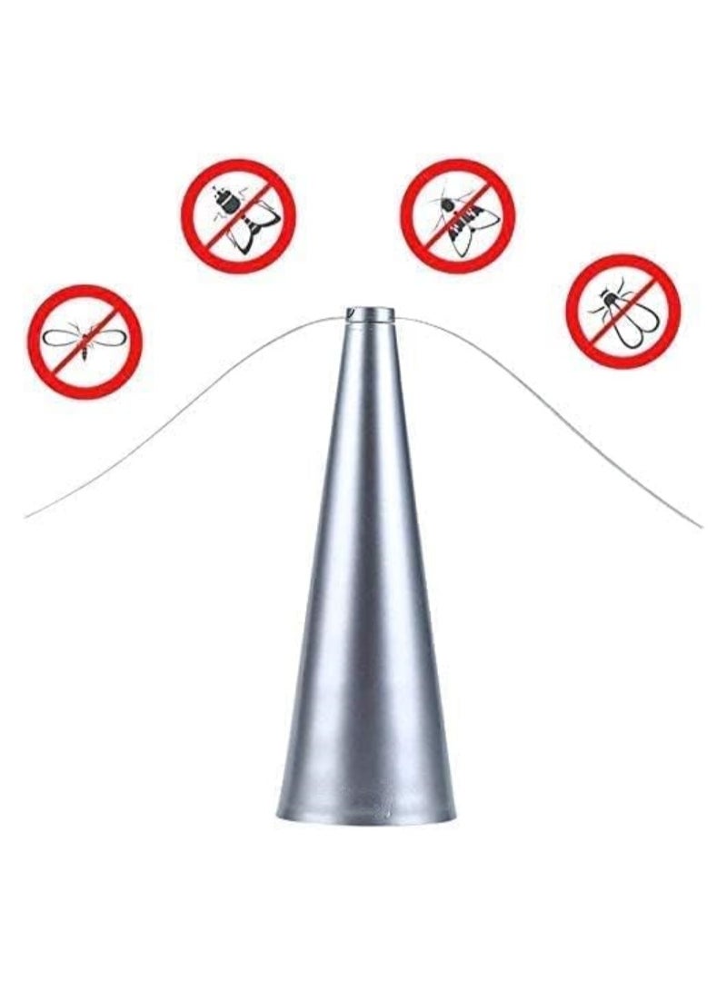 MAAGEN Fly Repellent Fan Silver