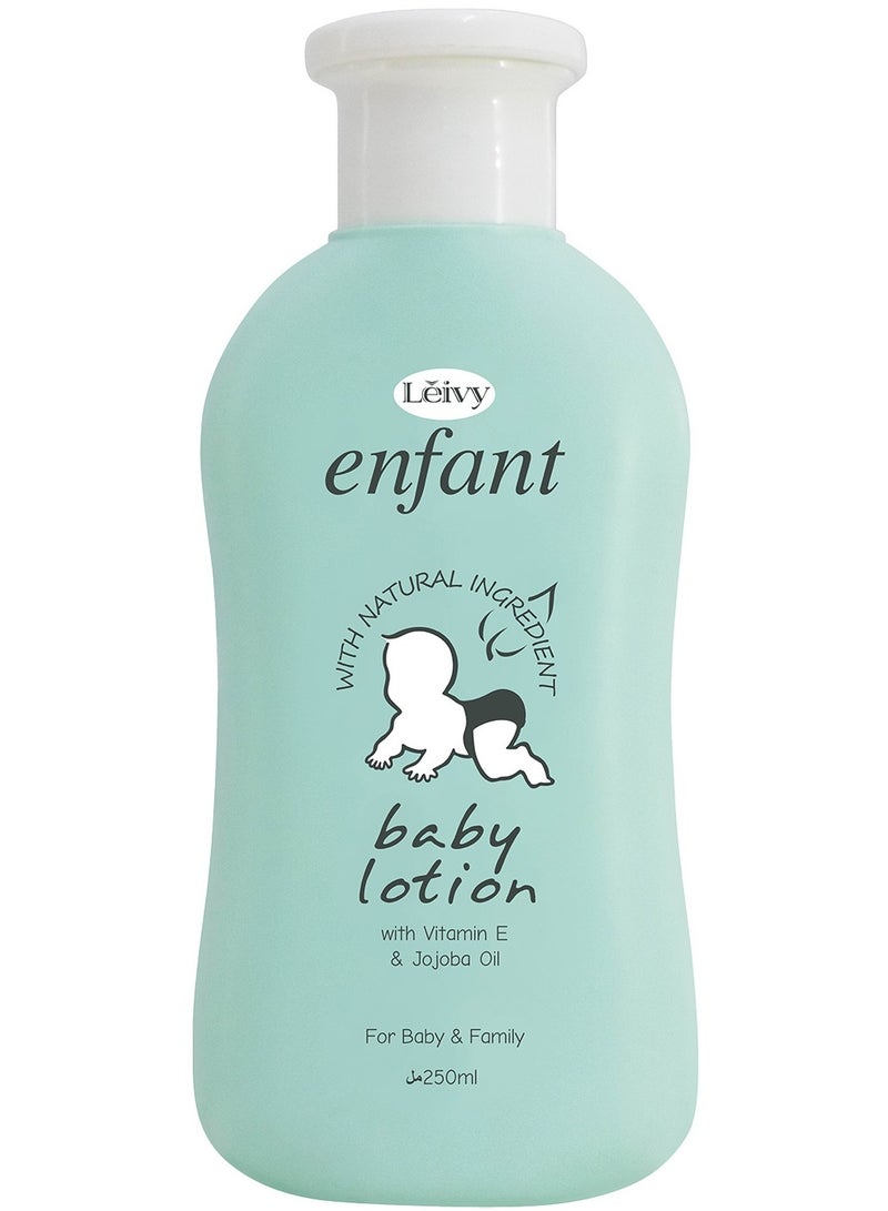 Leivy Enfant Baby Lotion with Vitamin E & Jojoba Oil