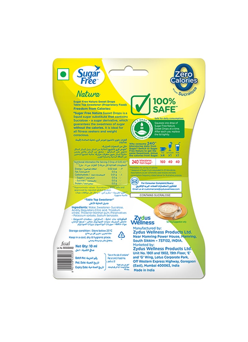 Sugar Free Natura Drops 10g - Sugar Free