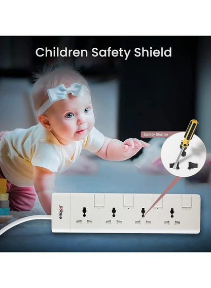 Elexon 4 Way Power Extension Socket
