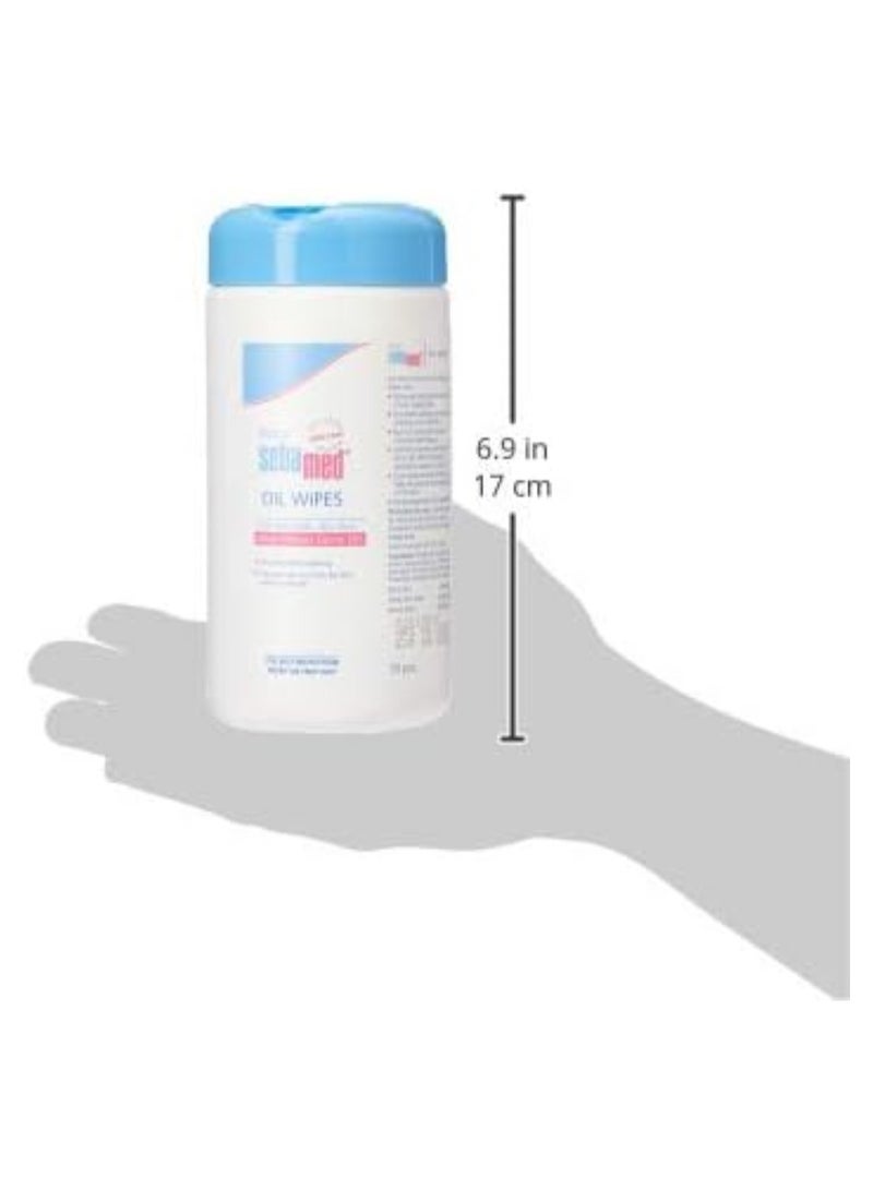 Sebamed Baby Wipes With Wheat Germ Oil - 70 Pieces Pack