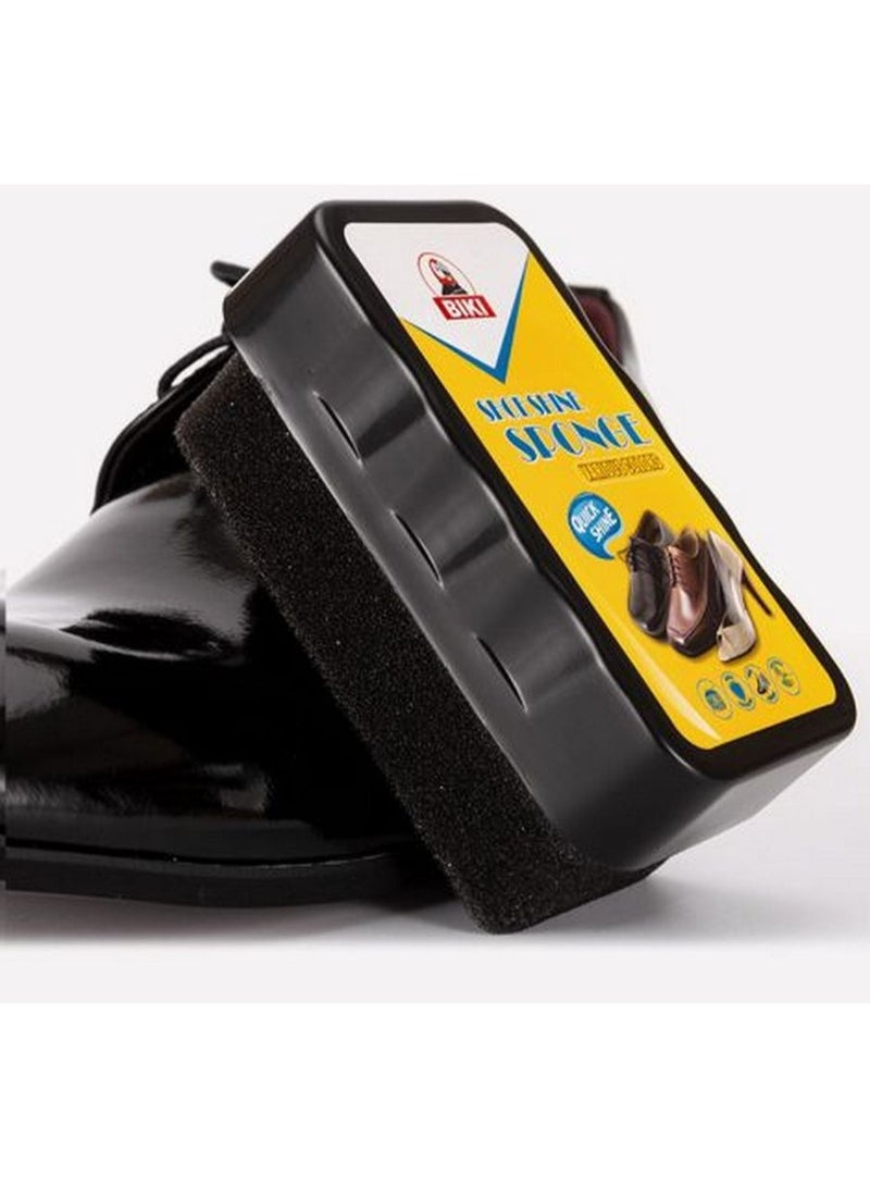 Biki Shoe Shine Sponge - Quick Shine & Protection