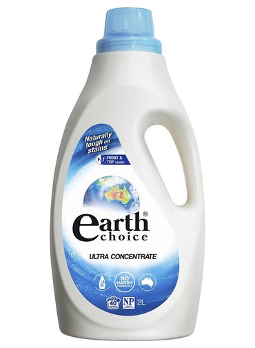Earth Choice Ultra Concentrate Laundry Liquid Top & Front Loader 2L