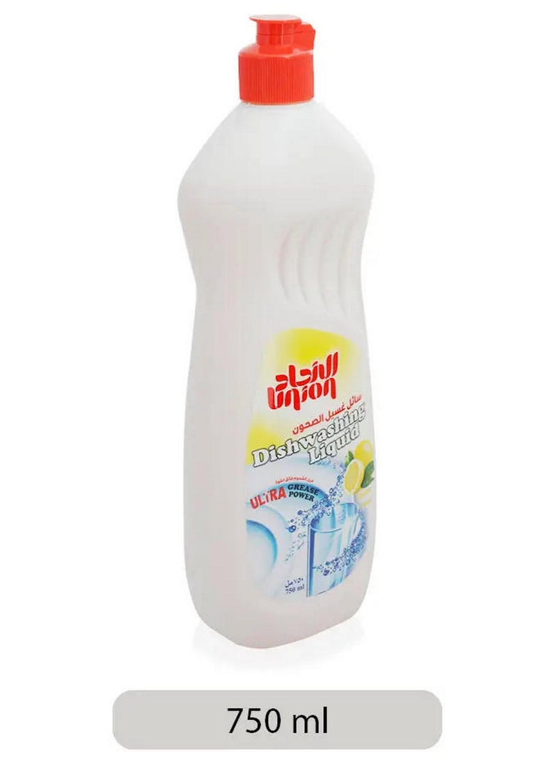 Union Lemon Ultra Grease Power Dishwashing Liquid 750 ML