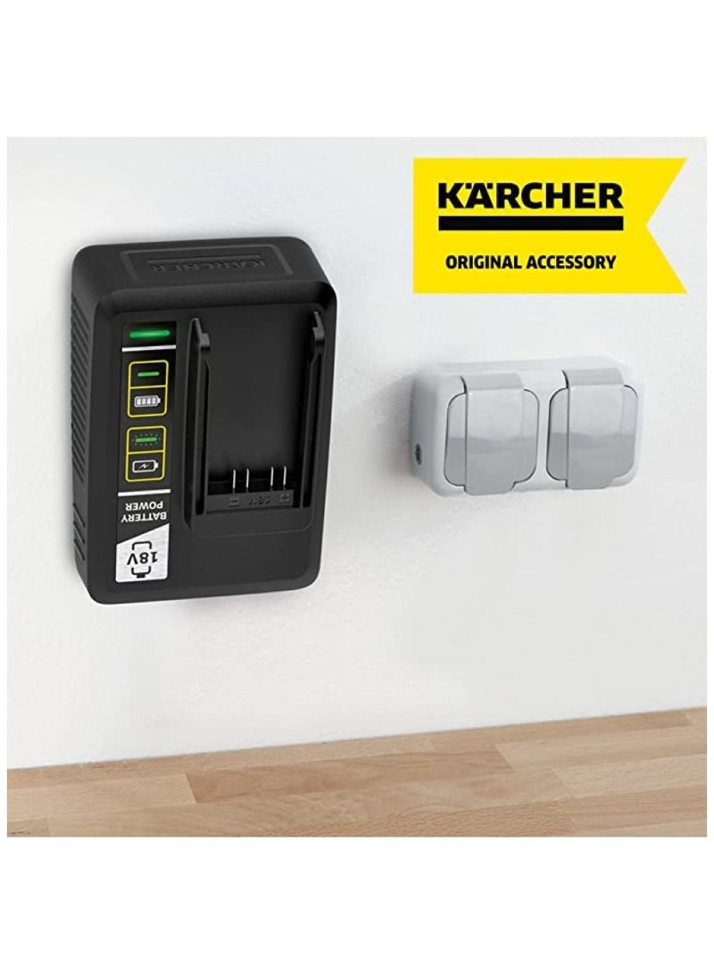 Fast Battery Charger 18v by KARCHER