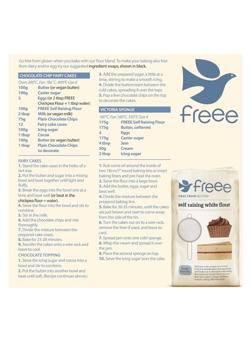 Doves Farm Gluten Free Self Raising Flour 1 Kg