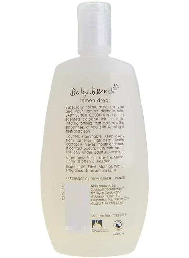 baby bench, baby cologne, baby cologne scent, clinically tested, cologne scent, cologne scent lemon, dermatologically clinically, dermatologically clinically tested, drop dermatologically, drop dermatologically clinically, lemon drop, lemon drop dermatolo