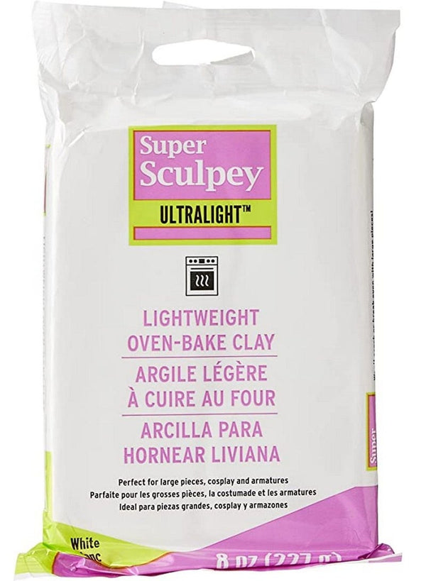 Super Sculpey Ultralight White Polymer Clay by Super Sculpey