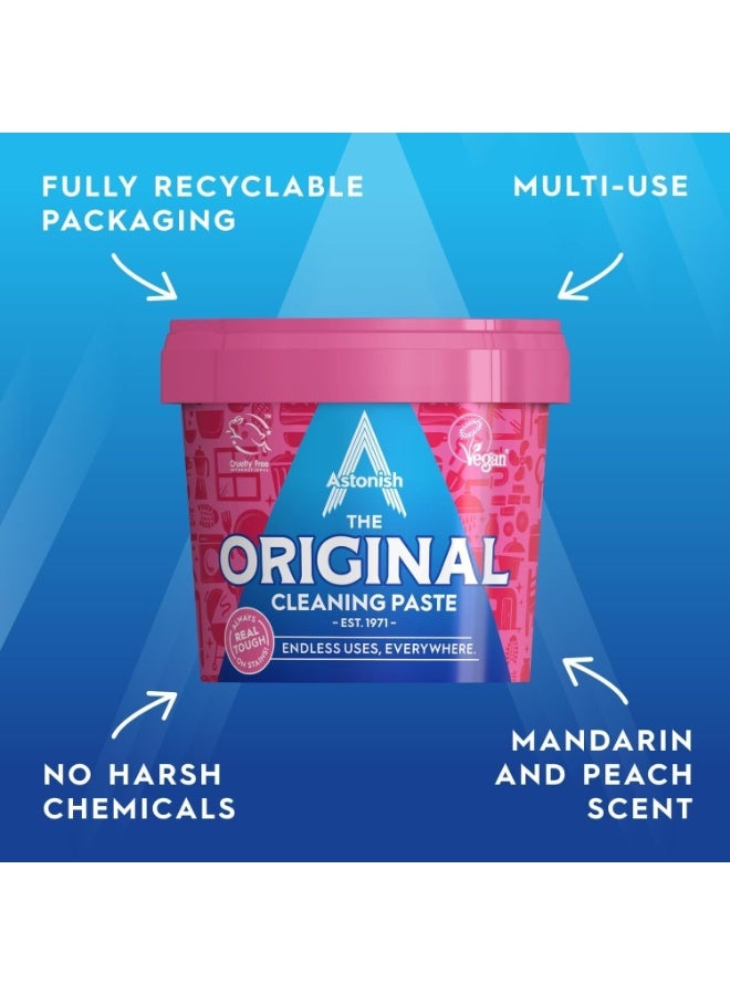 astonish, buster tough, chemical free, cleaning paste, free household, grease buster, multi surface, paste mandarin, peaches scent, remover grease, scent multi, scrub bathroom, stain remover, surface stain, tough kitchen