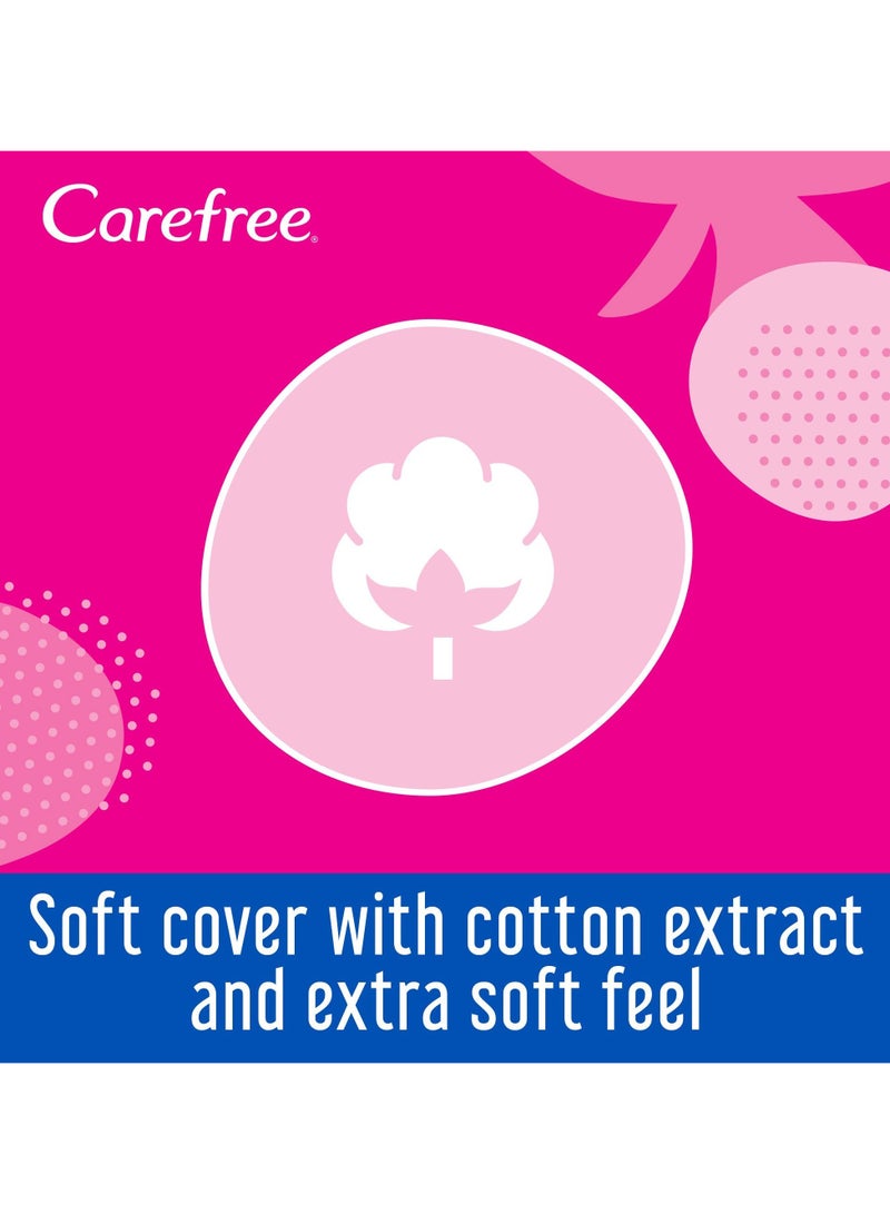 Carefree Breathable Cotton Comfort Panty Liners