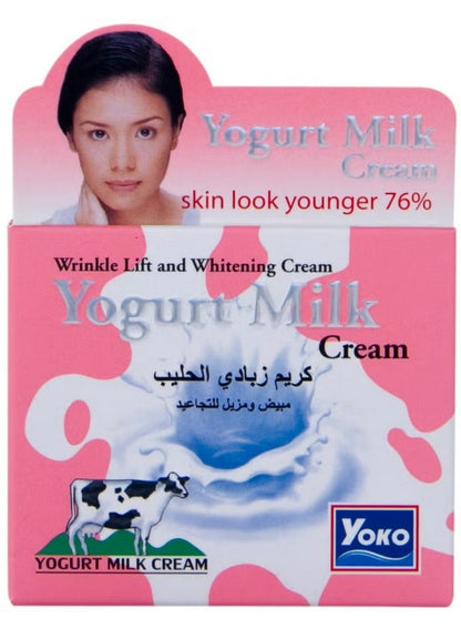 cream skin, cream skin look, lift whitening, look younger, look younger 50g, milk cream, milk cream skin, skin look, skin look younger, whitening milk, wrinkle lift, yogurt wrinkle, yogurt wrinkle lift, yoko, younger 50g