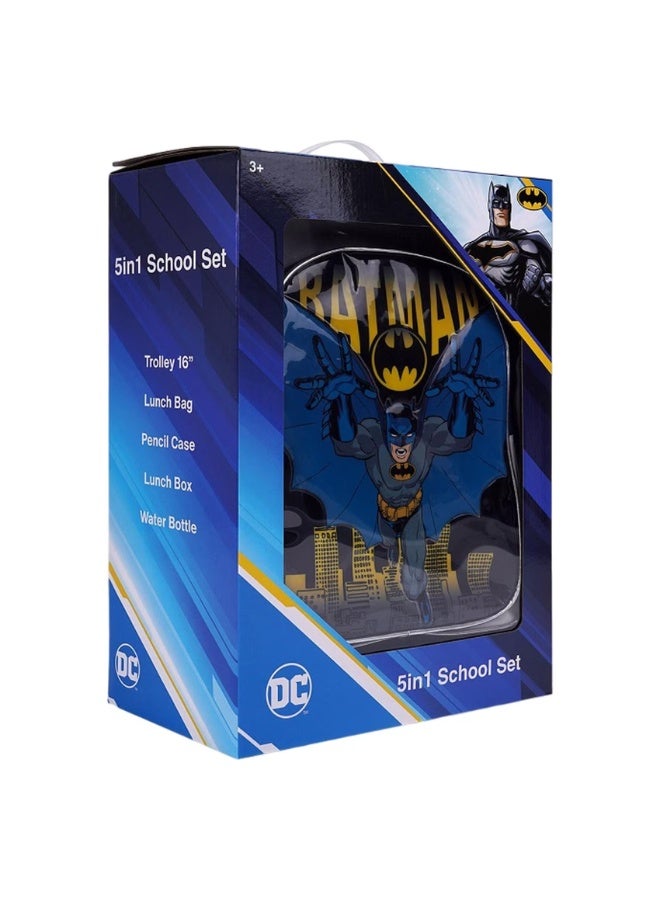 Batman 5-in-1 Trolley School Set by Trucare
