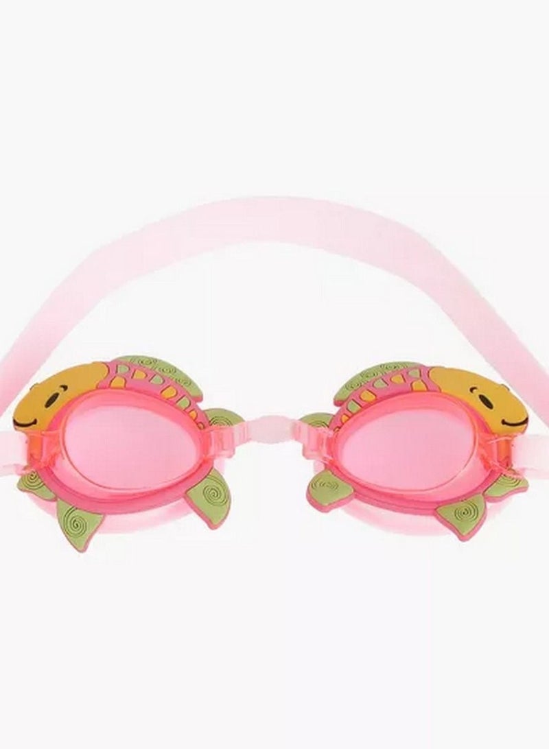 JUNIORS Swimming Goggles Pink Fish