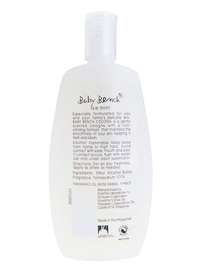 baby bench, baby cologne, baby cologne scent, clinically tested, cologne scent, cologne scent ice, dermatologically clinically, dermatologically clinically tested, ice mint, ice mint dermatologically, mint dermatologically, mint dermatologically clinicall