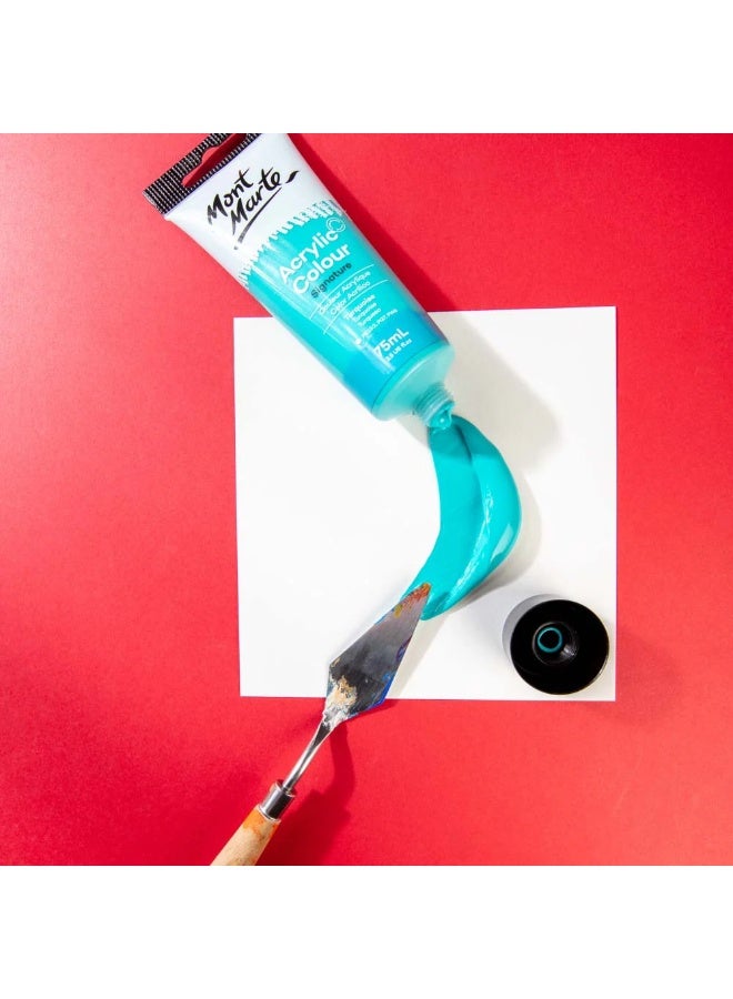 Mont Marte Turquoise Acrylic Paint 75 ML Tube