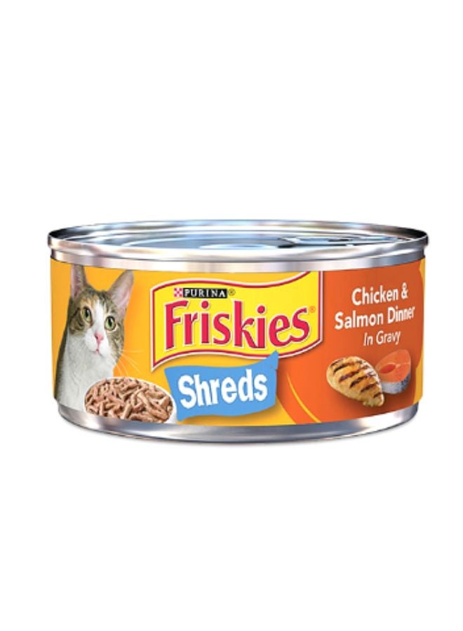 Purina Friskies Savory Shreds Cat Food 156g
