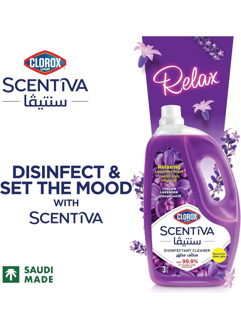 Clorox Scentiva Disinfectant Floor Cleaner 3L