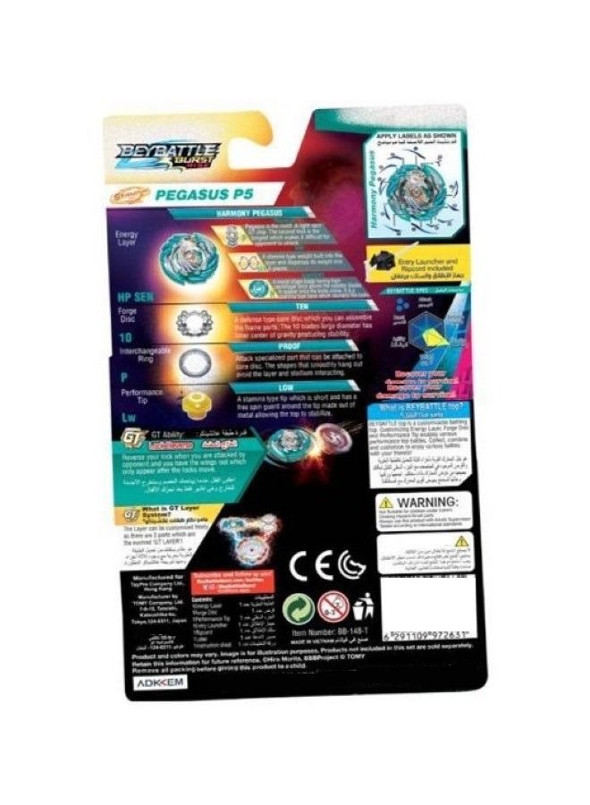 BEYBATTLE BURST Season 4 Starter Pegasus P5