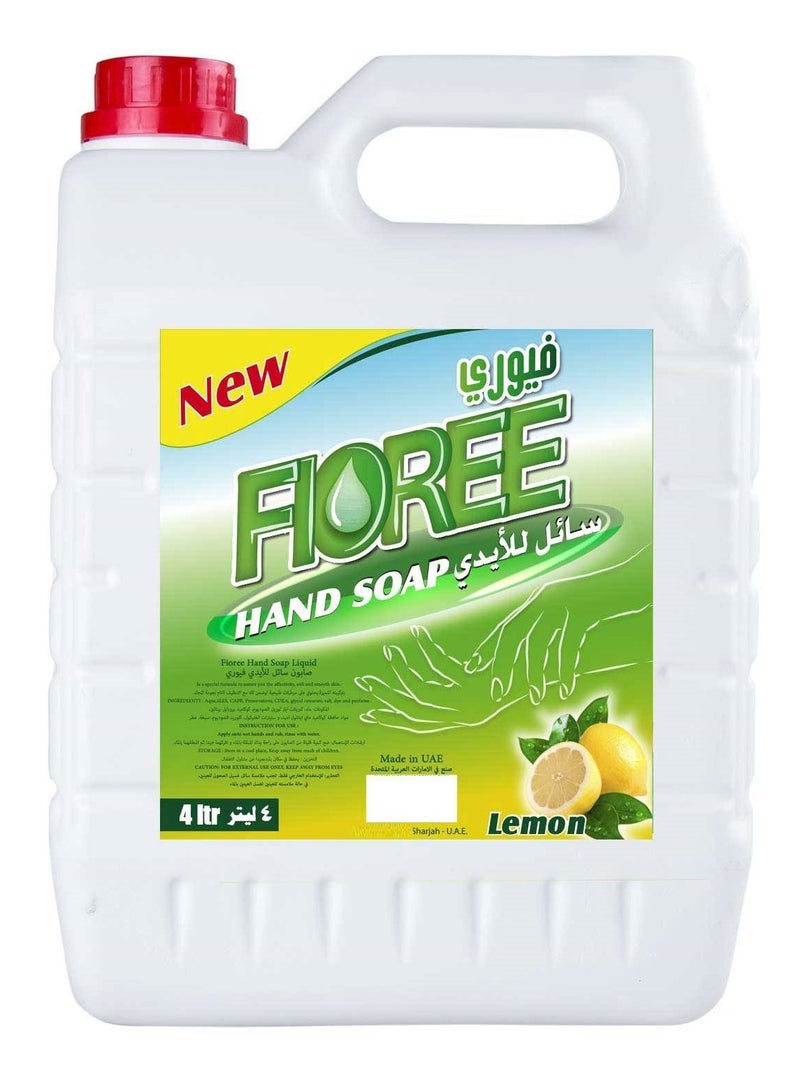 FIOREE Hand Soap Liquid With Lemon 4 L