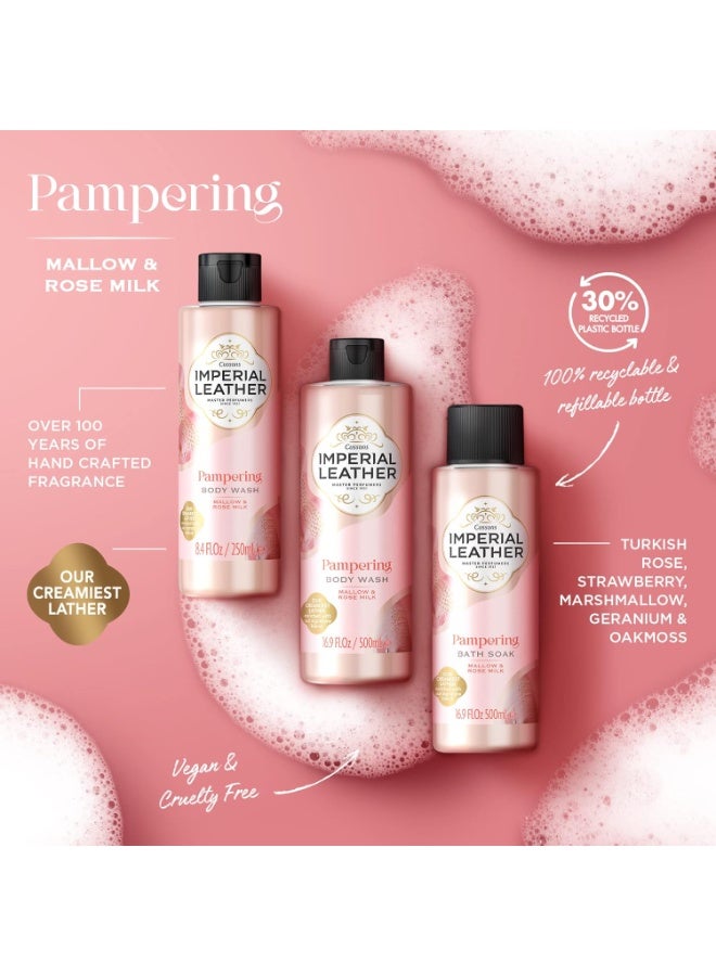 Cussons Pampering Shower Gel Mallow & Rose Milk