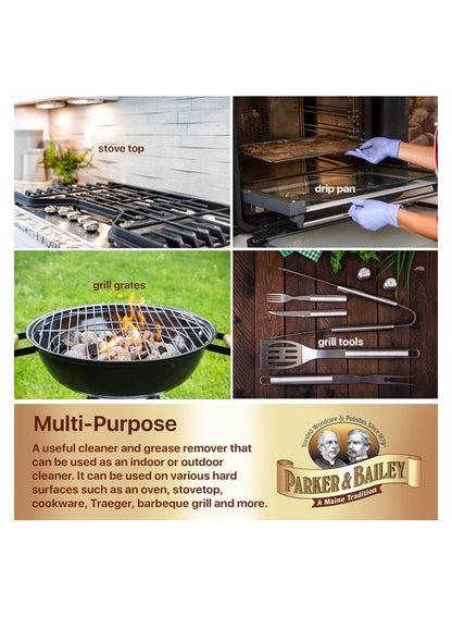 Parker & Bailey BBQ Grill Cleaner Degreaser 709 ML
